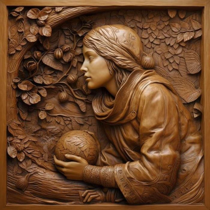 نموذج ثلاثي الأبعاد لآلة CNC 3D Art 